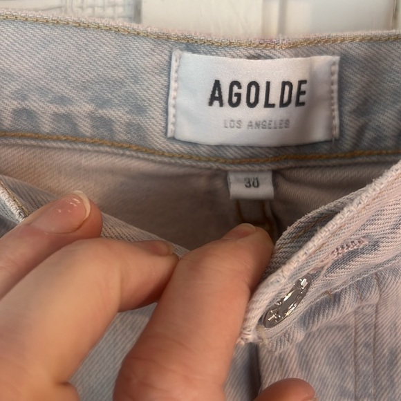 NWT Agolde REN Jeans size 30 in Tare - Picture 9 of 11